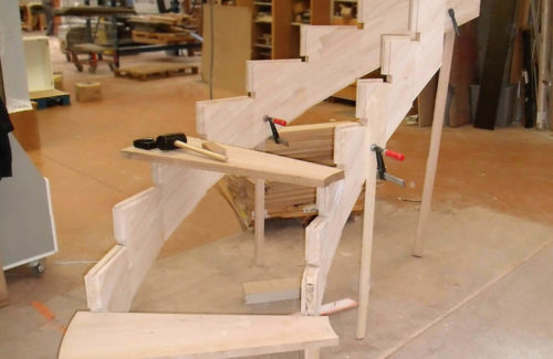 Fabrication escaliers